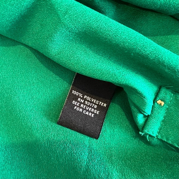 Premise Studio Green blouse - Picture 6 of 13